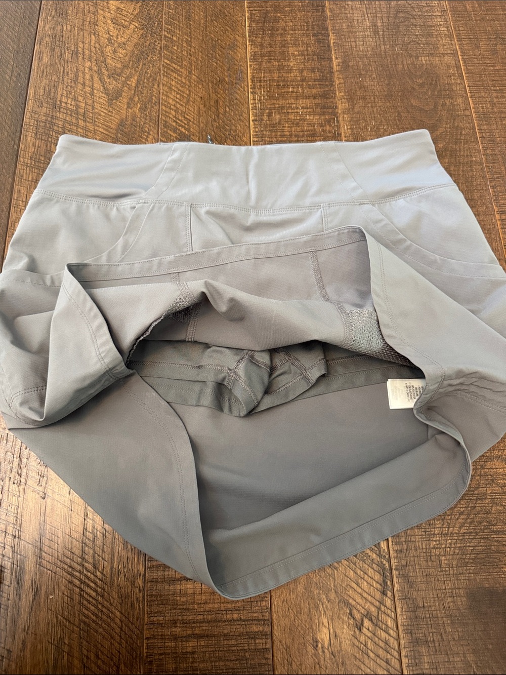 Patagonia Tech Skort in Drifter Grey - Picture 5 of 10